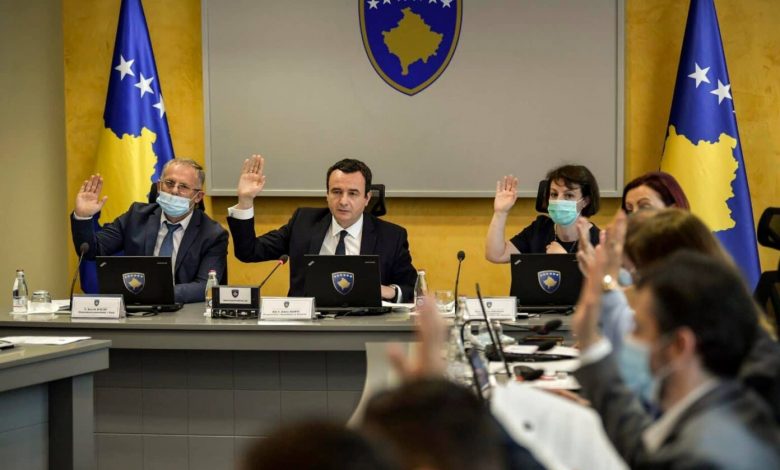 Këto janë të gjitha masat anti-Covid që i miratoi sot Qeveria e Kosovës