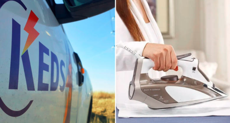 KEDS: Fshesa elektrike, hekuri për hekurosje, tharësja e flokëve përbëjnë rreth 9.6% të faturës mujore 1