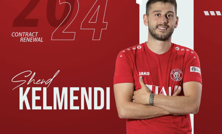 Shend Kelmendi edhe dy vjet tek SC Gjilani 1